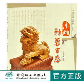 木雕神兽百态 中国传统木雕精品鉴赏5401木雕 根雕 艺术中国林业出版社官方自营店正版畅销书
