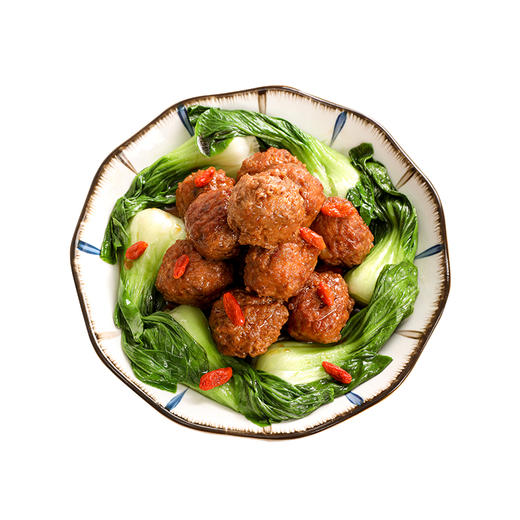 素红烧狮子头 素肉丸子【冷冻素食】植物肉 260克 商品图5