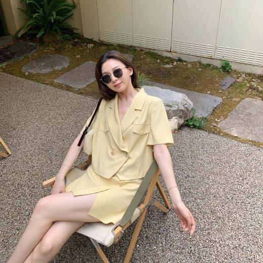 【金蘑菇菇】小鱼姐姐 鬼马精灵夏日西装套装 商品图2