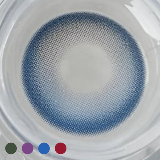 漫游夜空 绿、紫、蓝、红 14.5mm【10片装】国产精品 / 日抛 商品图5