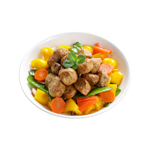 2袋素香菇贡丸 超爱吃的素肉丸子【冷冻素食】 200克 商品图5