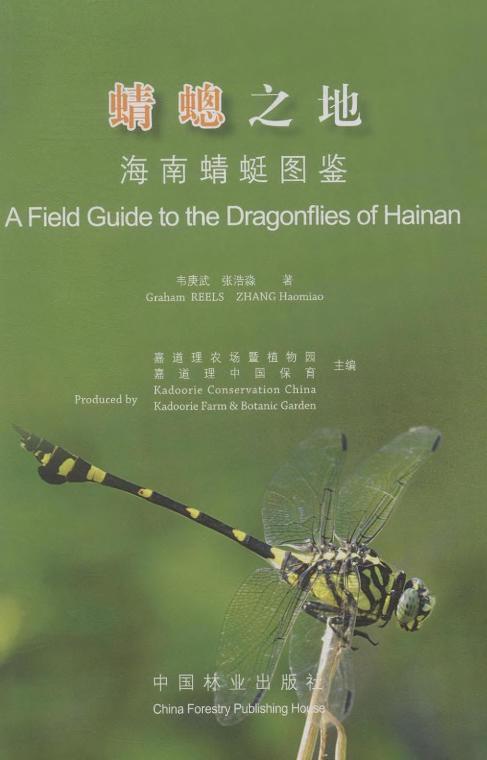 蜻蟌之地 海南蜻蜓图鉴 8018 中国林业出版社 科技 商品图1