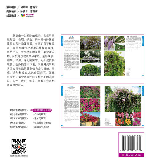 藤蔓植物与景观7654植物与景观丛书中国林业出版社正版畅销书籍 商品图2