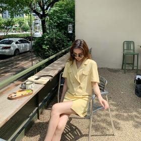 【金蘑菇菇】小鱼姐姐 鬼马精灵夏日西装套装