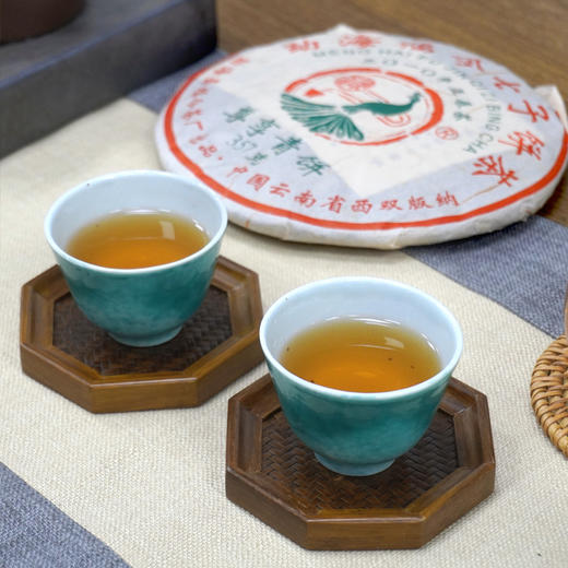 【经典福今】2010年福今尊享青饼正春茶 高品质老福今 干仓真品好回甘 高性价比好生茶 商品图10