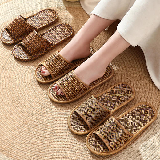 【全网爆款】秋冬加厚保暖拖鞋 一双 可爱家用情侣拖鞋 商品图8