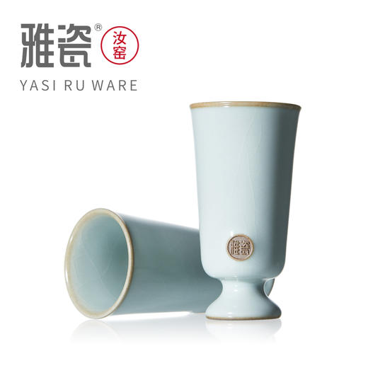 汝窑如梦对杯 商品图6