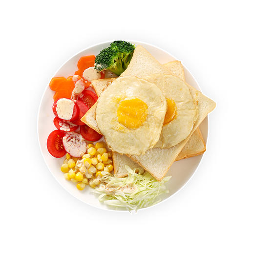 植物素鸡蛋 素荷包蛋 太阳果 一袋4个（200克）需冷冻 商品图5