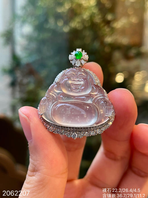 2062207，玻璃佛公吊坠，49999 商品图2