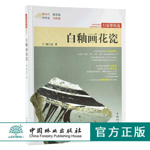 白釉画花瓷 9885 姚江波 行家带你选 断时代 辨真伪 评价值 为收藏 中国林业出版社 正版畅销书 商品图0