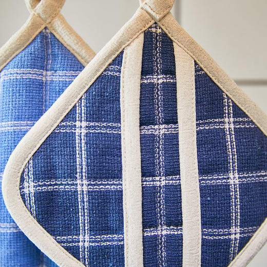 厨房格纹与花隔热垫餐桌隔热垫 商品图3