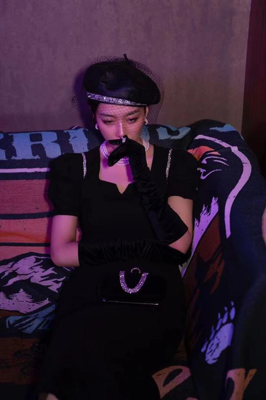 QG2476#后背镂空设计连衣裙 商品图2