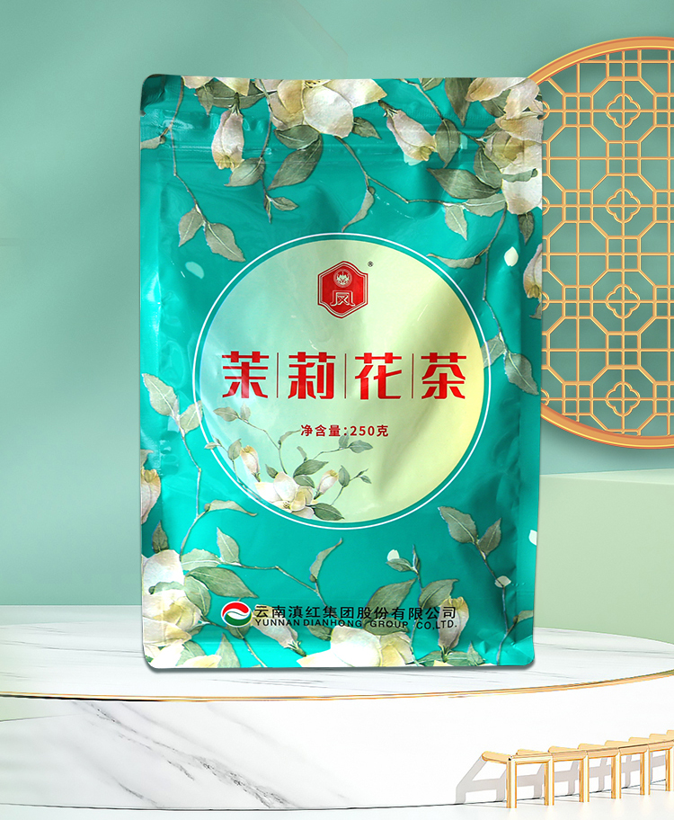 凤牌特级茉莉花茶浓香中华老字号
