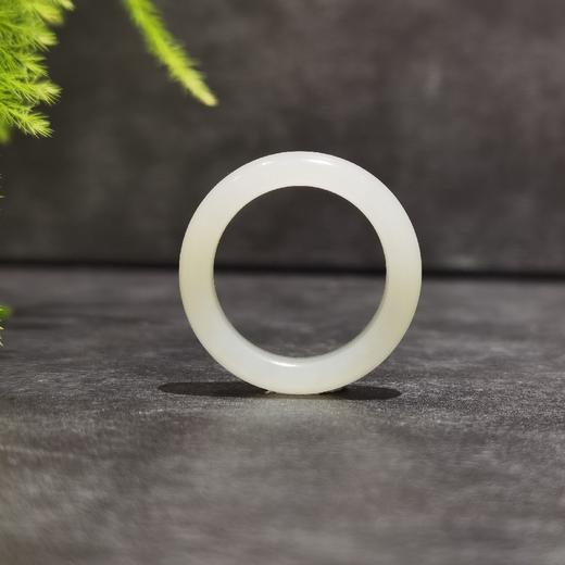 【御珠宫坊】羊脂白玉戒指 商品图0