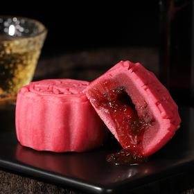 桃山红酒蔓越莓流心月饼