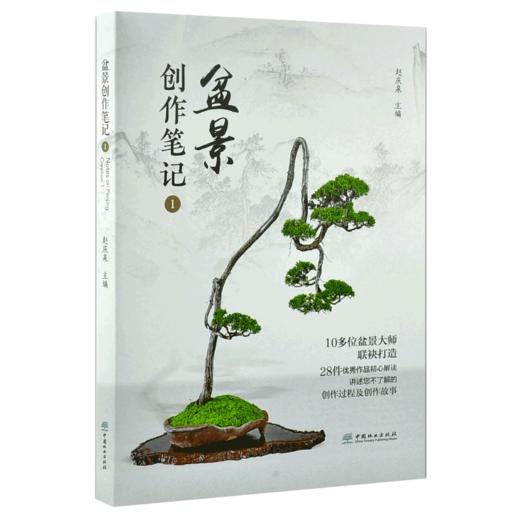 正版 盆景4本 绘图盆景造型2000例 6674 +树桩盆景实用技艺手册7372+盆景创作笔记1 书号0209+金弹子树桩盆景 9232   玩转盆景类书 商品图2