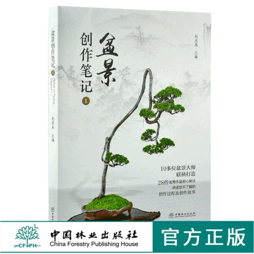 盆景创作笔记1 赵庆泉 0209 盆景大师联袂打造 28件优秀作品精心解读 盆景艺术作品欣赏 中国林业出版社 畅销书 商品图0
