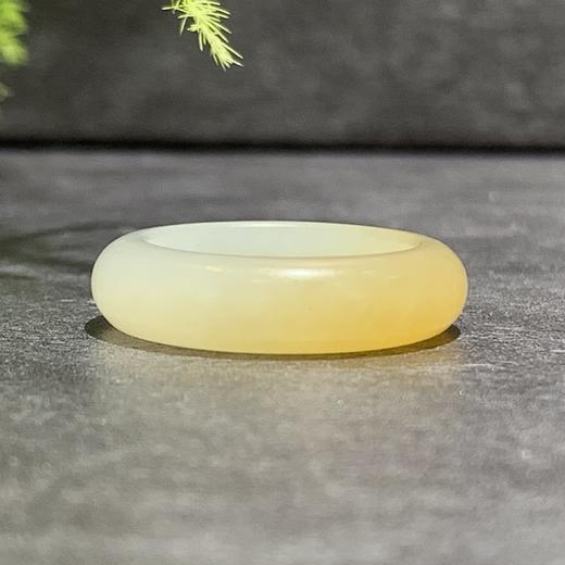 【御珠宫坊】糖羊脂白玉戒指 商品图5