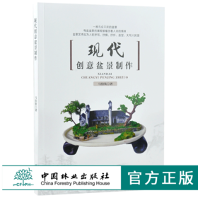 现代创意盆景制作 0285 马伯钦 著 一种与众不同的盆景 微型盆景制作方法 现代创意盆景百景随笔例图 盆景艺术书 中国林业出版社