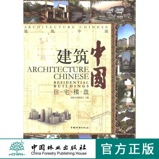 建筑中国 住宅楼盘 7169 高层住宅 别墅 建筑楼盘设计书 中国林业出版社 商品图0