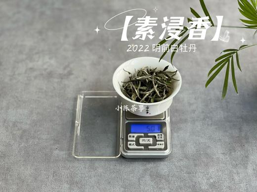 2022明前白牡丹《素浸香》，隐藏于清明白牡丹光环之下的璀璨明珠（100克） 商品图4
