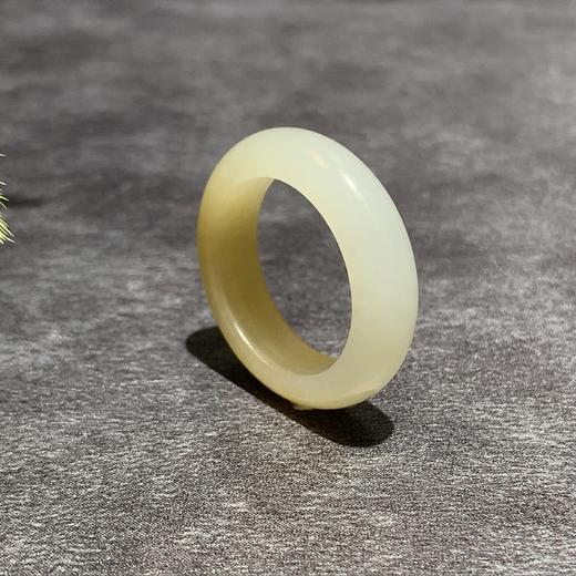 【御珠宫坊】糖羊脂白玉戒指 商品图3