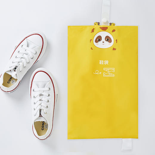 又见美物莫西儿童收纳五件套EB5501文具包笔袋鞋袋净衣袋脏衣带玩具收纳袋 商品图5