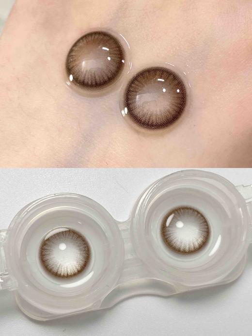 半年抛和日抛双版本 可可糖  Gugucon中直径14.2 着色13.4 (同品牌多副更划算 选款色板在详情页内) 自然美瞳/中直径小巧环 Gugulens 商品图13