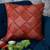 复古砖红色靠包客厅沙发抱枕 商品缩略图1