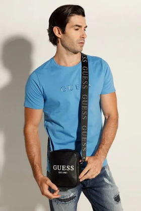 GU*SS 织带串标丝印字母 单肩斜挎包 特惠 Z-9313