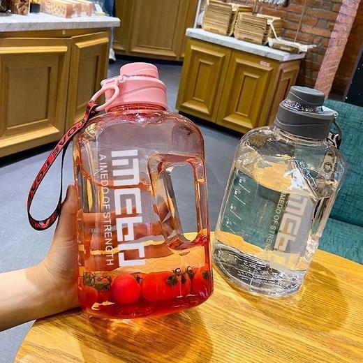 【抖音明星同款 大容量水杯】明星同款大号水桶杯超大容量防摔健身水壶男女户外便携运动吨吨桶 商品图4