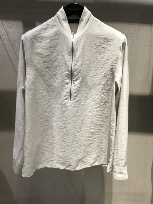 E ARMANI 衬衫  I1CF4LI124C-110 .49%LINEN 37%LYOCELL 14%POLYAMIDE 商品图0