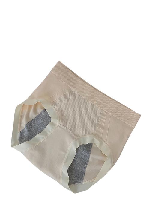 【三色一盒】新款MUZITATA石墨烯生理裤 贴心防侧漏 中高腰加宽裆部无痕透气高腰内内裤 商品图4