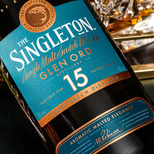 英国苏格登单一麦芽苏格兰威士忌 15年中秋礼盒700ml*1瓶 商品图1