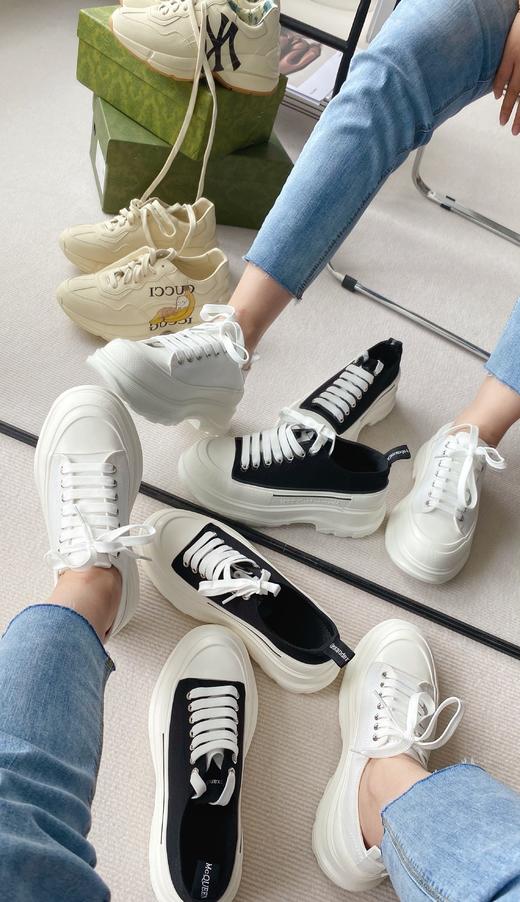 代工厂出货 超轻脚感舒适厚底鞋 提高个头老爹鞋 麦昆厚底鞋 商品图8