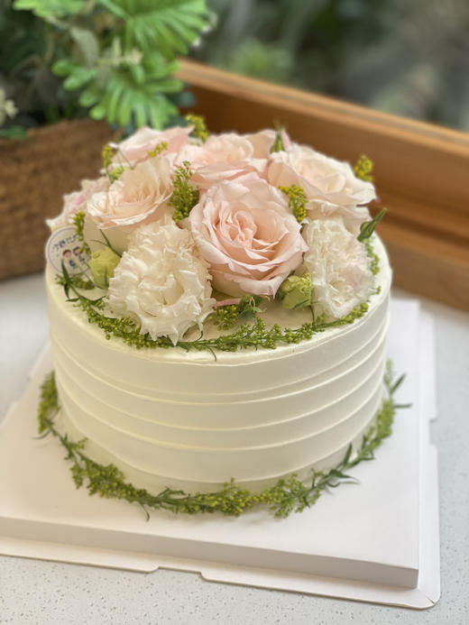 鲜花奶油蛋糕 下单前请仔细阅读商品详情 商品图0