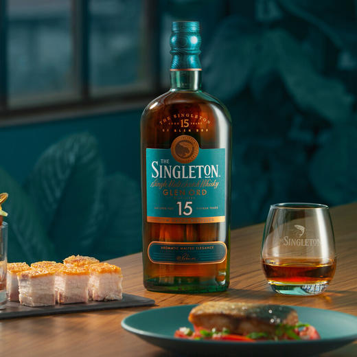 英国苏格登单一麦芽苏格兰威士忌 15年中秋礼盒700ml*1瓶 商品图2
