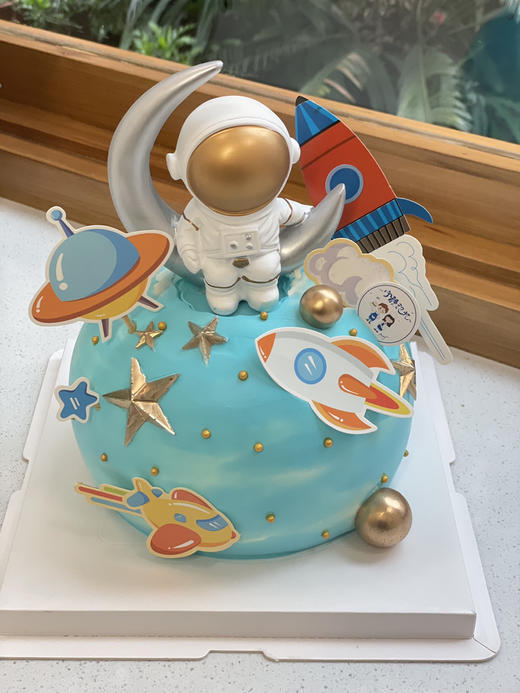 宇航员奶油蛋糕 下单前请仔细阅读商品详情 商品图0