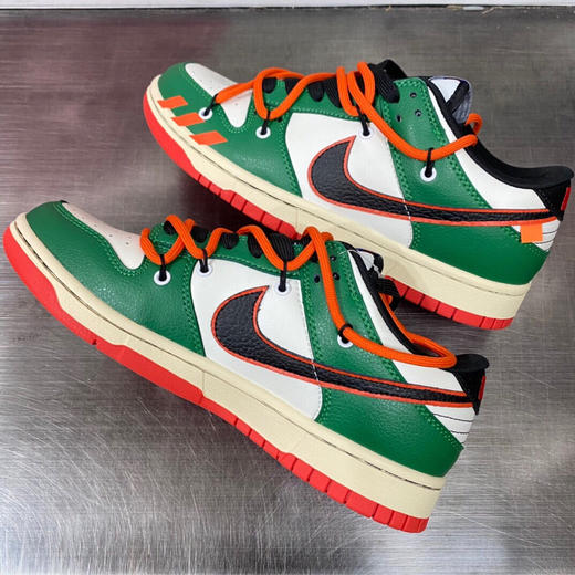 夏季特惠💰470 Futura x Nk Dunk Low SB联名 解构绑带滑板鞋 商品图0