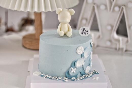 【生日蛋糕】蓝色小熊 商品图0