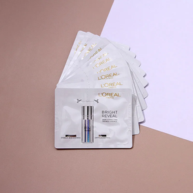 【爆款超低价预售 急单慎拍】10片 欧莱雅注白瓶小样 臻白晶透淡斑双萃精华液 提亮377烟酰胺