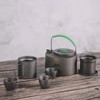 BRS-TC02 户外钛茶具纯钛99.8%便捷收纳钛壶 商品缩略图2