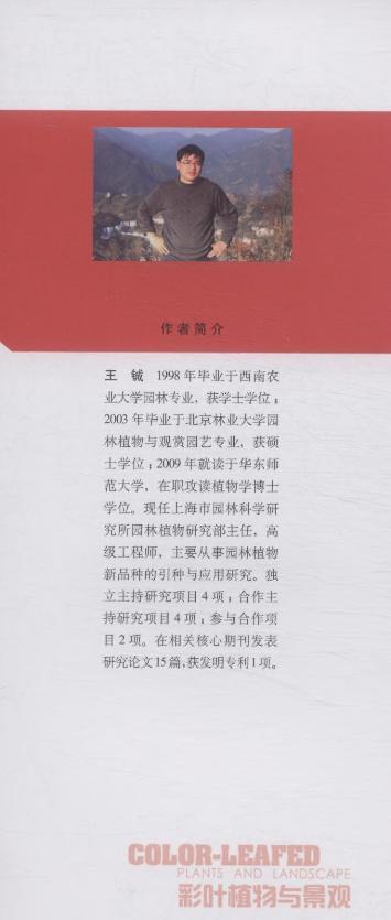 彩叶植物与景观7655 植物与景观丛书中国林业出版社正版畅销书籍 商品图1