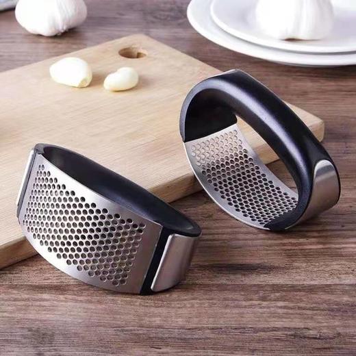 【一压就“蓉”】蒜蓉神器，304不锈钢蒜臼子家用搅切拍蒜末蒜蓉器，捣碎捣蒜环形压蒜器 商品图8