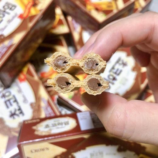 韩国进口克丽安咖啡奶油巧克力榛子威化夹心饼干142克办公室零食 商品图4