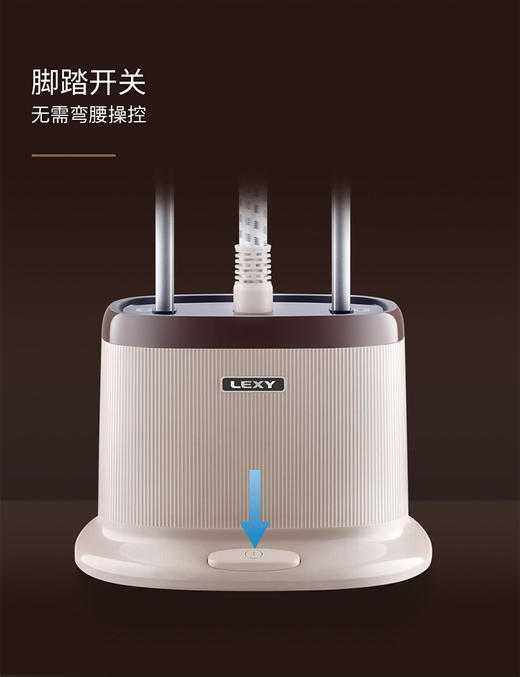 莱克挂烫机GT307家用烫衣服高温蒸汽杀菌双杆小型熨斗商用熨烫机 商品图11