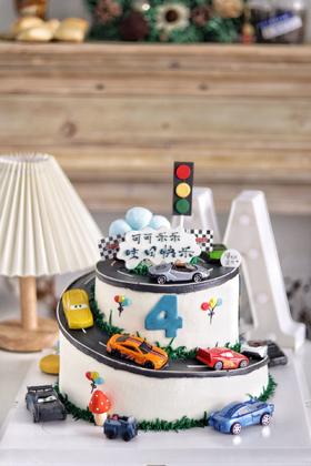【生日蛋糕】公路小汽车主题款
