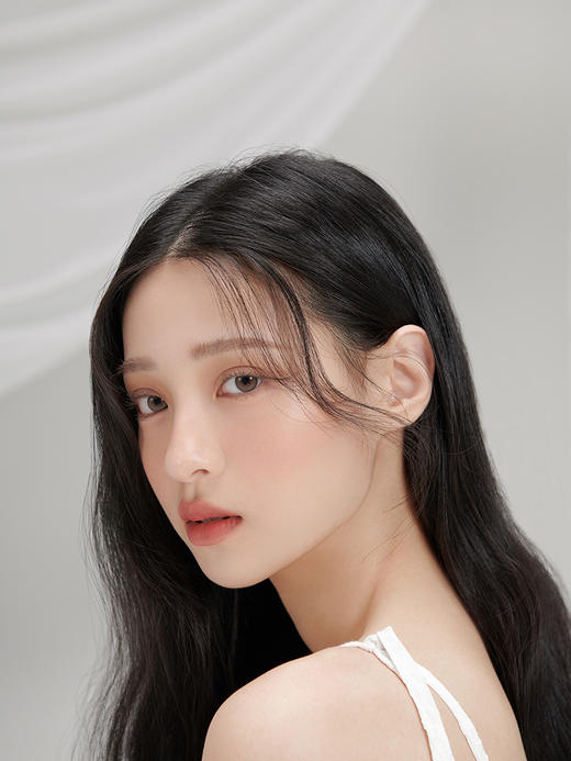 【白狮超推荐！】韩国正版idol旗下 【日抛/年抛双版本】日抛·奶茶灰｜玻璃珠系列｜14.2mm中小直径 商品图8