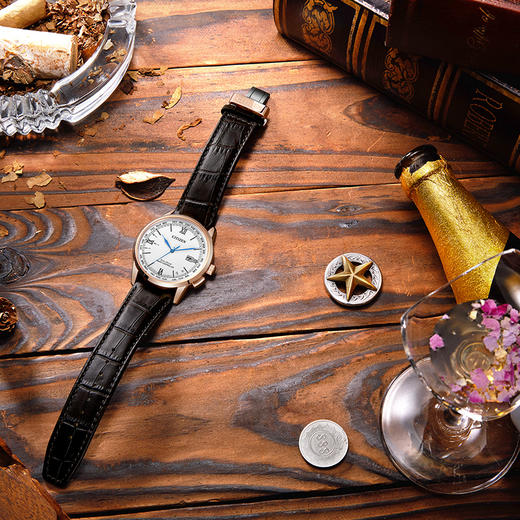 羽生结弦同款CB0152-16A 西铁城空中之鹰系列光动能万年历电波男表 商品图7