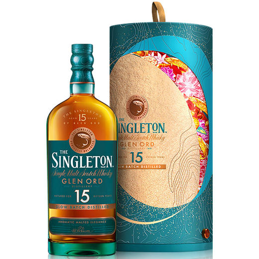 英国苏格登单一麦芽苏格兰威士忌 15年中秋礼盒700ml*1瓶 商品图0